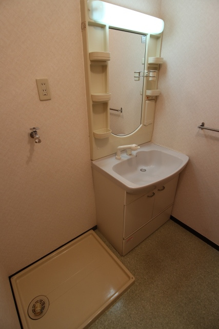 チャームビラの洗面所|使いやすい洗面所です