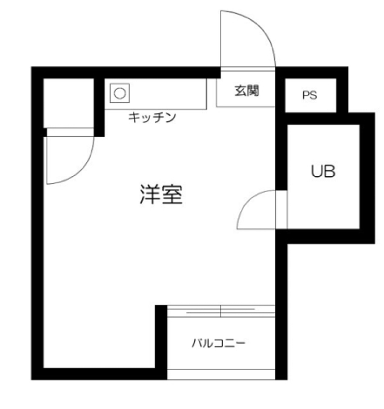 ニシオカハウスの間取り|間取り　駐車場付3DK