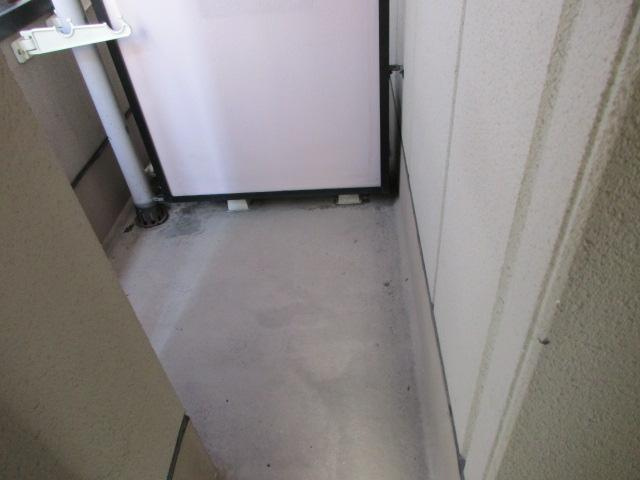 松丘マンションのバルコニー