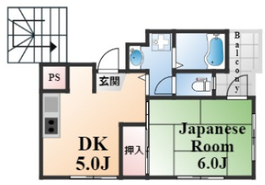 松丘マンションの間取り