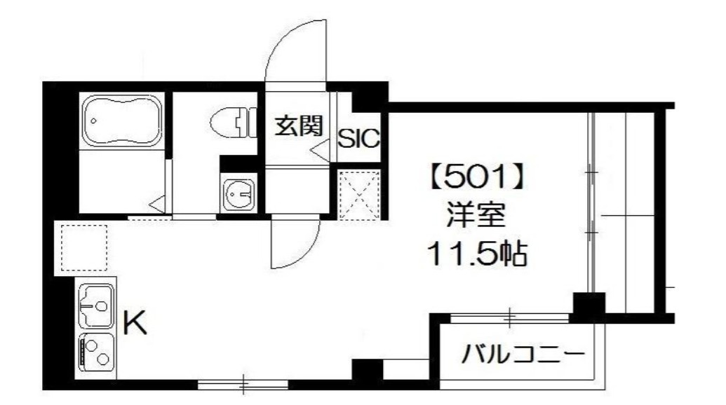 K館の間取り