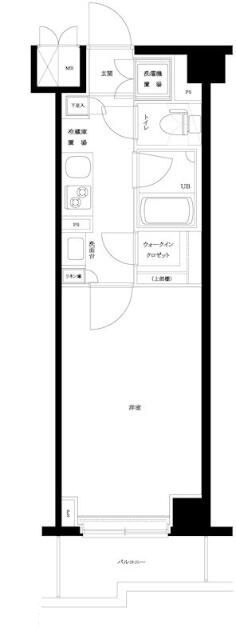ルーブル亀戸天神前の間取り|間取りです。