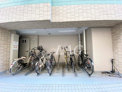 【その他共用部分】 | ラクラス日本橋久松町 | 駐輪場です。