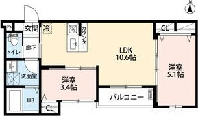 【間取り】 | robot home 鶴里Ⅱ