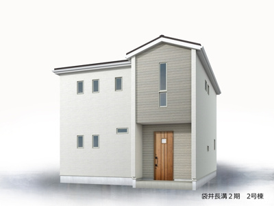 【外観パース】 | 袋井市長溝 2期 新築一戸建て 2号棟 | 外観パースです