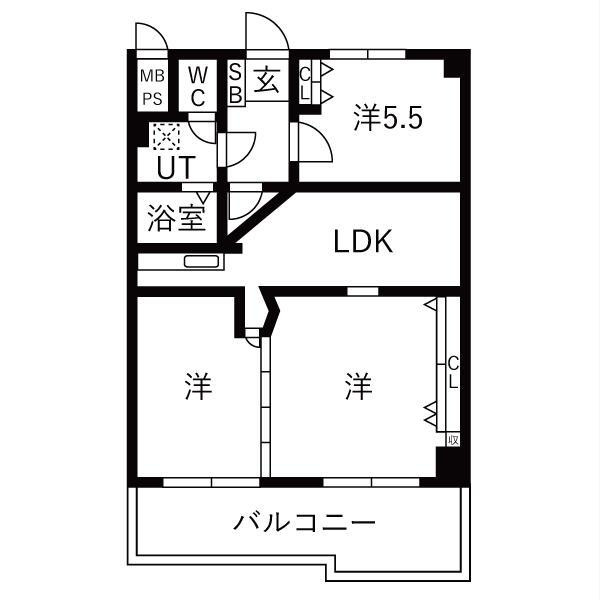 サンパーク一宮の間取り