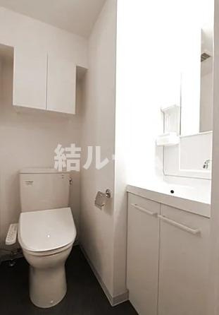 北区赤羽３丁目の賃貸マンションの洗面所