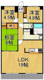 第二寿楽アビタシオンの間取り