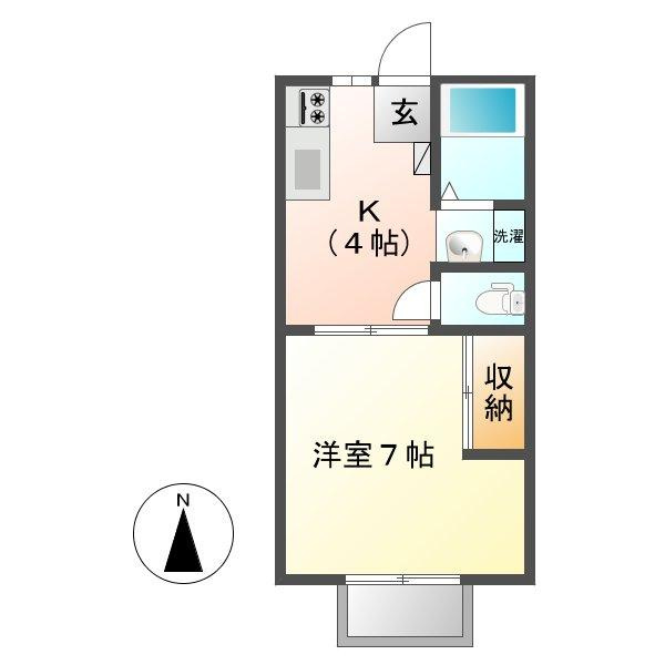 グリーンヒルズＣの間取り