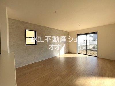 【居間・リビング】 | 加須市花崎2丁目新築住宅全3棟　3号棟