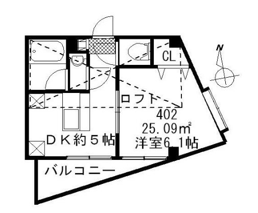 モン・シャトー西荻窪の間取り