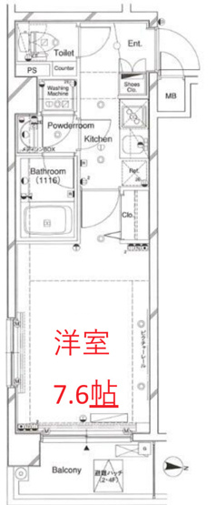 【間取り】 | L-Flat高輪台