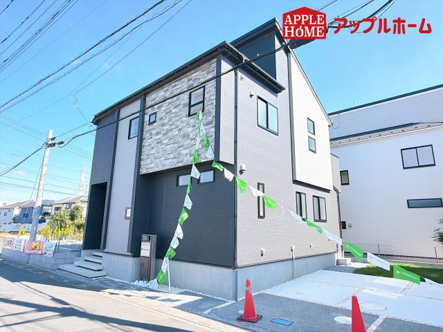 [新築住宅] 北本市中丸7丁目 全12棟の外観|☆内覧可能☆アップルホームでは物件のメリットデメリットお客様の立場にたちお伝えさせていただきます！いつでもお気軽にお問合せOKです！TEL「0120-466263」