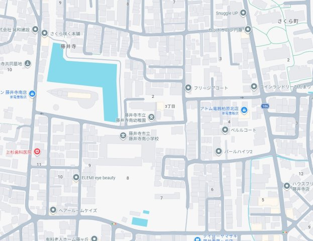 ◆藤井寺市藤井寺　第1期　新築一戸建ての地図