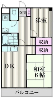 【間取り】 | メゾン貝塚 | 間取りです。