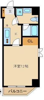 【間取り】 | 旗の台アパートメント | 間取りです。