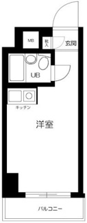 【間取り】 | スカイコート渋谷 | 間取りです。