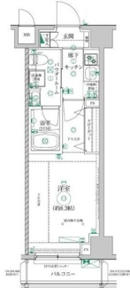 【間取り】 | レアライズ清澄白河 | 間取りです。