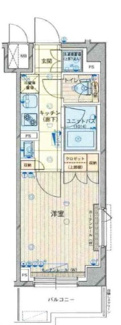 【間取り】 | ルーブル仲六郷弐番館 | 間取りです。