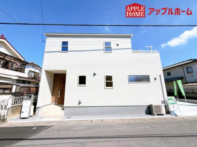 [新築住宅] 北本市東間 全1棟の外観|周辺環境にも恵まれた好立地☆日当たり良好×子育てしやすい環境です！いつでもお気軽にお問合せOKです！TEL「0120-466263」