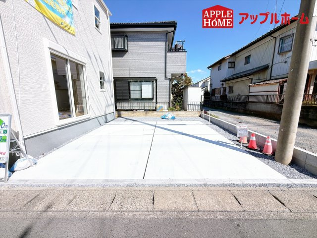 [新築住宅] 北本市東間 全1棟の駐車場|ぜひ現地にて、実際の建物・街並み・日当たり等ご確認下さい♪お問い合わせはお気軽に☆　TEL「0120-466263」