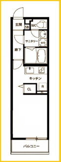 【間取り】 | リブリ・Ｔｓｕｒｕｇａｍｉｎｅ