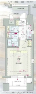 【間取り】 | エステムプラザ新宿Ｐｒｅｍｉｕｍ－ＥＸ | 間取りです。