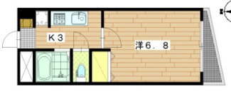 【間取り】 | ＹＳＫⅢマンション | 間取りです。