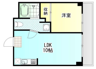 【間取り】 | ロイヤルハイツ新高円寺 | 間取りです。