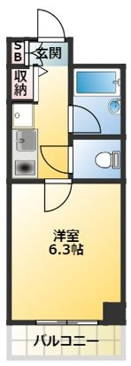 ヴェルテラスすずきの間取り|間取りです。