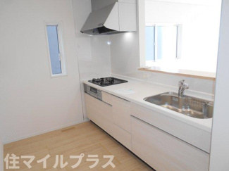 【キッチン】 | 鏡石町境新築一戸建て3棟 | キッチンです