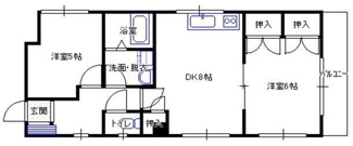 【間取り】 | メゾンマリエット | 間取り図になります。