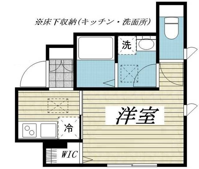 メゾン三田綱町の間取り|間取りです。