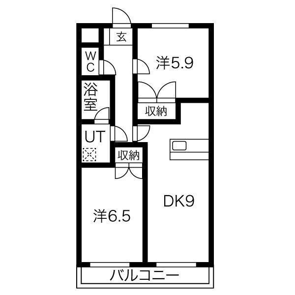 グローリアス竜美ヶ丘の間取り