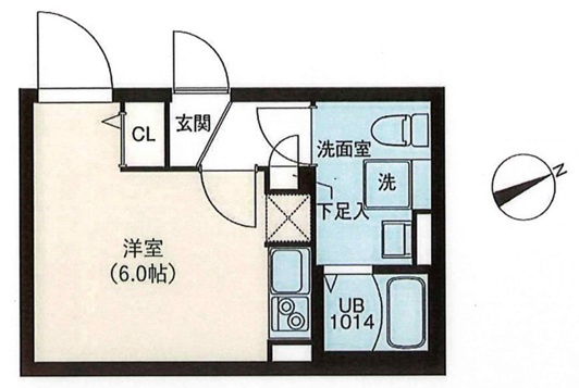 レピュア早稲田レジデンスⅡの間取り