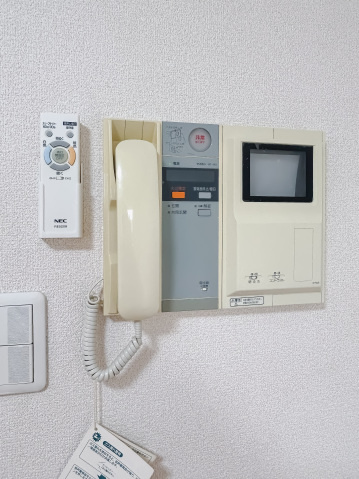 スカイコート後楽園壱番館のセキュリティ|※別室参考写真です。モニター付きインターホン