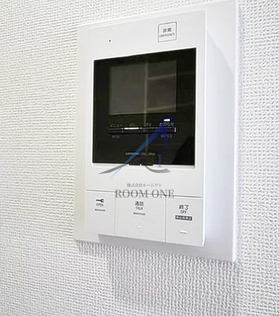 プレール麻布仙台坂のセキュリティ|モニター付きインターホンです。