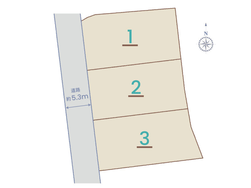 【区画図】