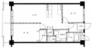 【間取り】 | 第３メゾン小茂根 | 間取りです。