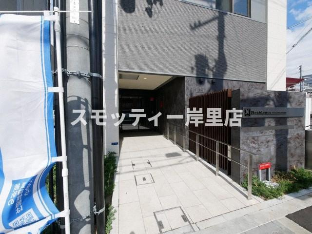 エヌレジデンス新今宮のエントランス|落ち着いたエントランスです