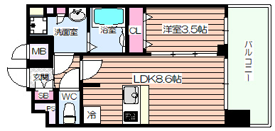 【間取り】 | プレリス大阪西九条CITY LINKS