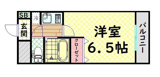 【間取り】 | ベルデ堺東