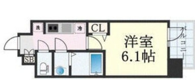 【間取り】 | プレサンスOSAKA東成中本ハーヴィル