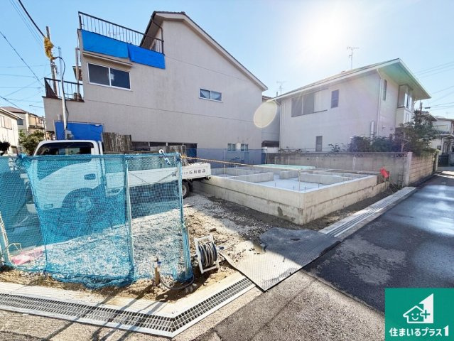 ◆松原市松ケ丘　第1期　新築一戸建ての外観|ご案内の際は現地集合はもちろん、ご自宅の送迎や最寄りの駅迄のお迎え等お気軽にご相談ください。