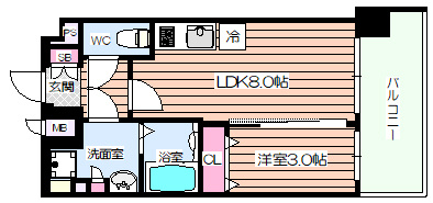 【間取り】 | プレリス大阪西九条CITY LINKS