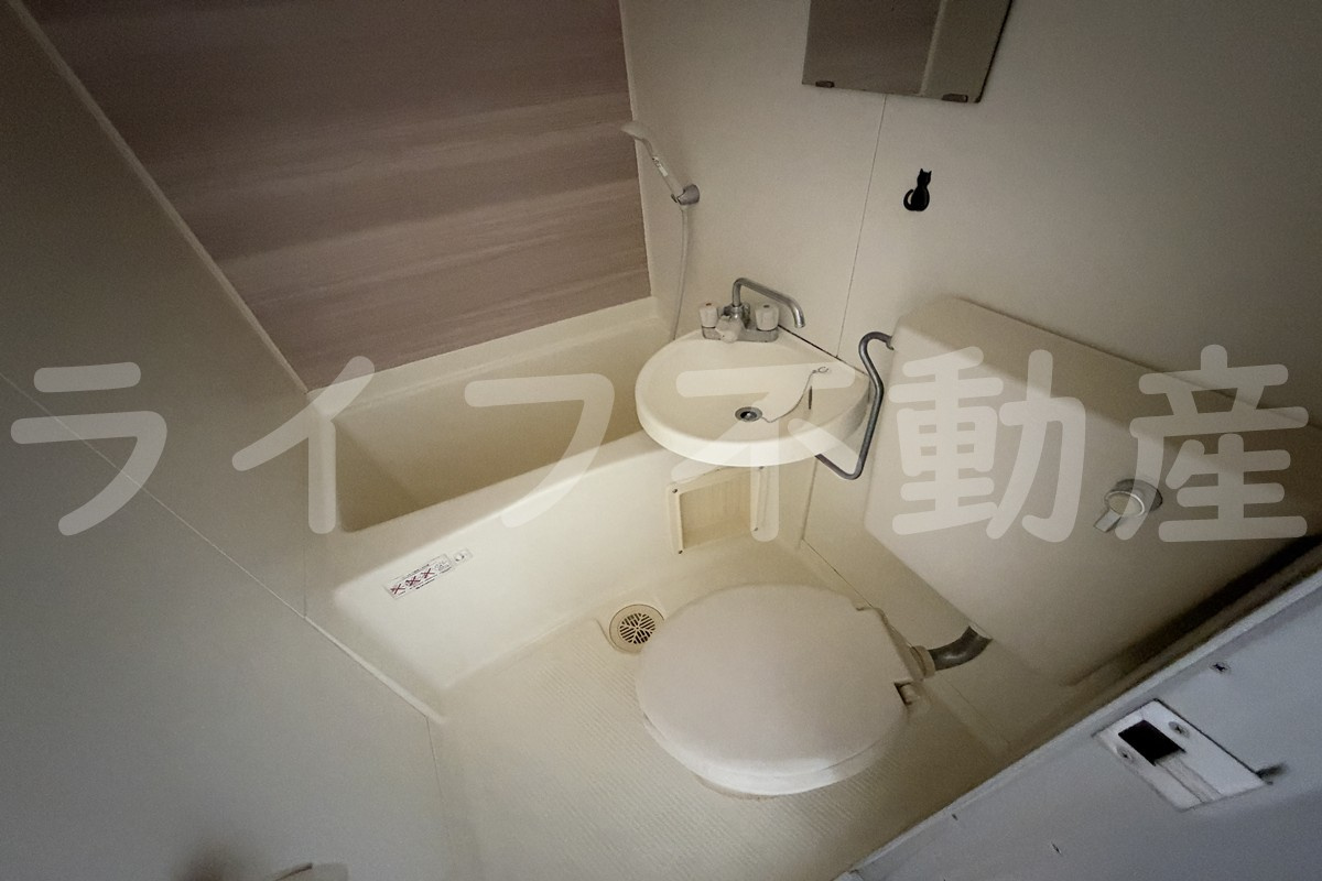 クレストカーサ大今里の浴室|ゆったり過ごせるお風呂です