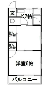 【間取り】 | メゾン谷本 | 間取りです。