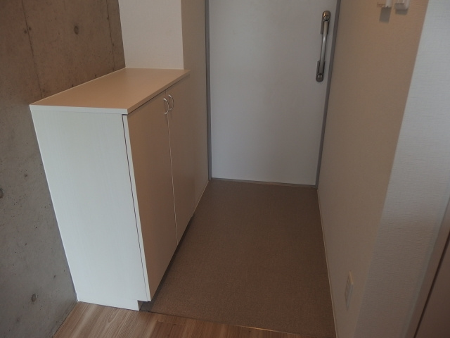 竜美丘Residenceの玄関