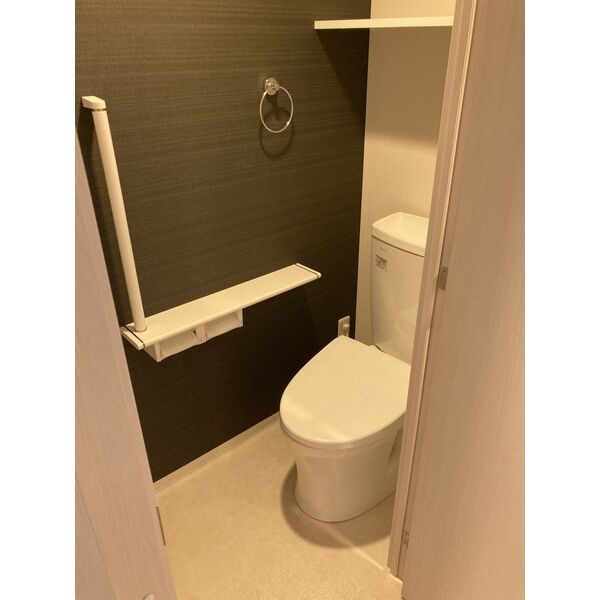 竜美丘Residenceのトイレ