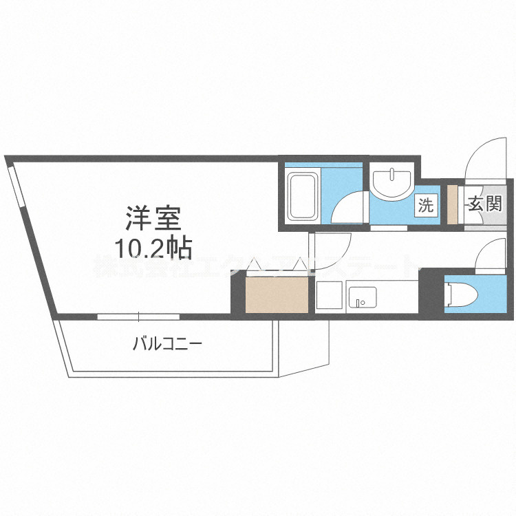 セイワパレス真田山公園東の間取り
